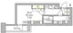 アジールコート三宿テラス 312 間取り図