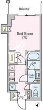 レジディア池上2 502 間取り図
