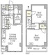 アジールコート三宿テラス 105 間取り図