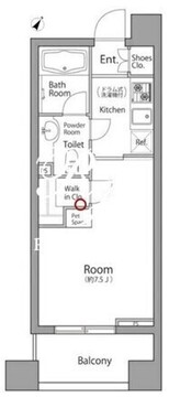 レジディア池袋ウエスト 1001 間取り図