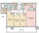 晴海フラッグ SUN-T-4902 間取り図