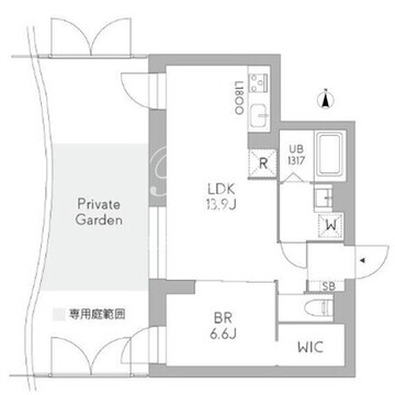 グランデュオ経堂19 102 間取り図