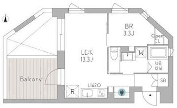 グランデュオ経堂19 303 間取り図