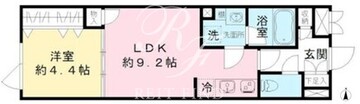 クールブラン八幡山 203 間取り図