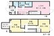 クールブラン八幡山 107 間取り図