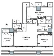 ザ東京タワーズミッドタワー 311 間取り図