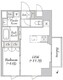 ルミーク三軒茶屋 1301 間取り図