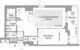 コンフォリア・リヴ文京護国寺 407 間取り図