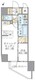 アジールコート町屋 502 間取り図