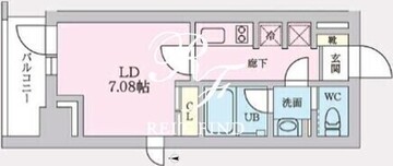 タスキプライムテラス後楽園 303 間取り図