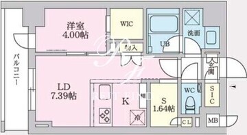タスキプライムテラス後楽園 304 間取り図