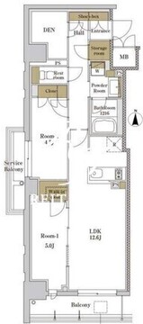 ＲＪＲプレシア大森北 604 間取り図