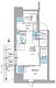 ルフォンプログレ上野御徒町 301 間取り図