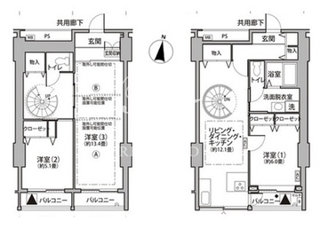 東雲キャナルコートCODAN 11-604 間取り図