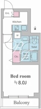 レオーネ方南町 302 間取り図