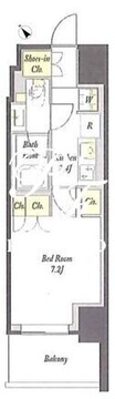 プライムメゾン板橋 1306 間取り図