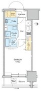 プラウドフラット錦糸町ウエスト 506 間取り図 ?>