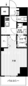 パレスシンシア江東橋 1102 間取り図