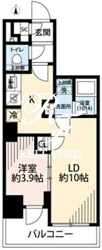 プレール・ドゥーク亀戸6 601 間取り図