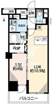 プレール・ドゥーク亀戸6 903 間取り図