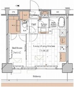 ブランシエスタ木場 106 間取り図