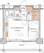 ブランシエスタ木場 308 間取り図