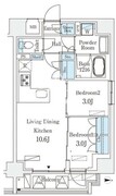 スタンズ亀戸 603 間取り図