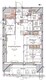 ブランシエスタ浅草蔵前 1207 間取り図