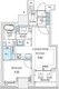 ミレアコート銀座プレミア 304 間取り図