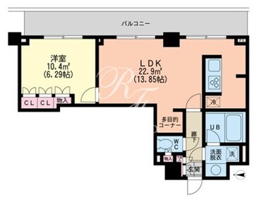 エスティメゾン新中野 309 間取り図