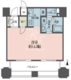 ルネ新宿御苑タワー 607 間取り図