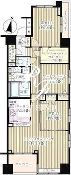 KDXレジデンス日本橋水天宮 506 間取り図