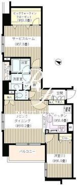 KDXレジデンス日本橋水天宮 1108 間取り図