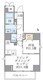 ラペルラ四谷 301 間取り図