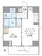 ラペルラ四谷 602 間取り図