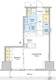 プラウドフラット四谷三丁目 1303 間取り図