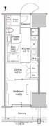 プラウドフラット四谷三丁目 1010 間取り図
