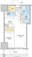 プラウドフラット四谷三丁目 1007 間取り図