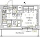 アークマーク東大井 408 間取り図