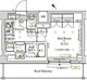 アークマーク東大井 410 間取り図