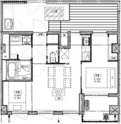 ルミーク北千住 503 間取り図