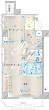 ルーブル上板橋 304 間取り図