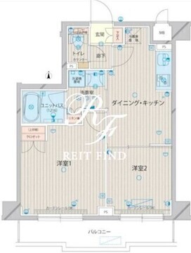 ルーブル上板橋 302 間取り図