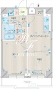 ルーブル上板橋 503 間取り図 ?>