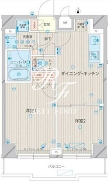 ルーブル上板橋 503 間取り図