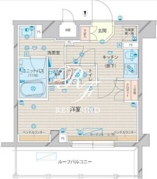 ルーブル上板橋 507 間取り図