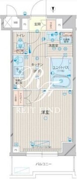 ルーブル上板橋 408 間取り図