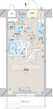 ルーブル上板橋 103 間取り図