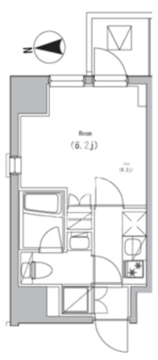 プレミアムキューブ大森本町 705 間取り図