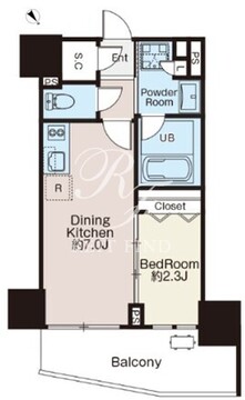 クラシアム文京白山 402 間取り図